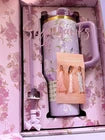 Stanley Floral Purple 40 Oz Tumbler