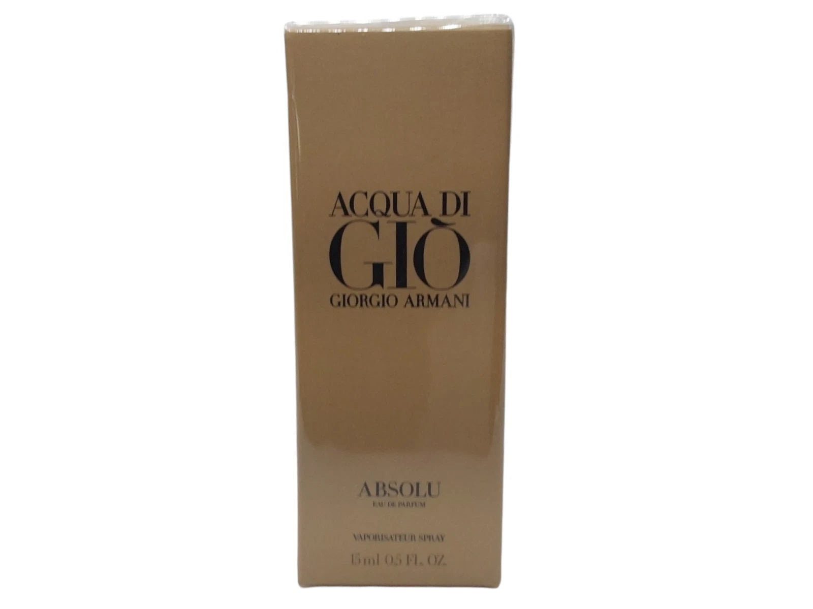 Acqua Di Gio Absolu for Men by Giorgio Armani Eau de Parfum Travel Size 0.5 fl oz (15ml) Sealed