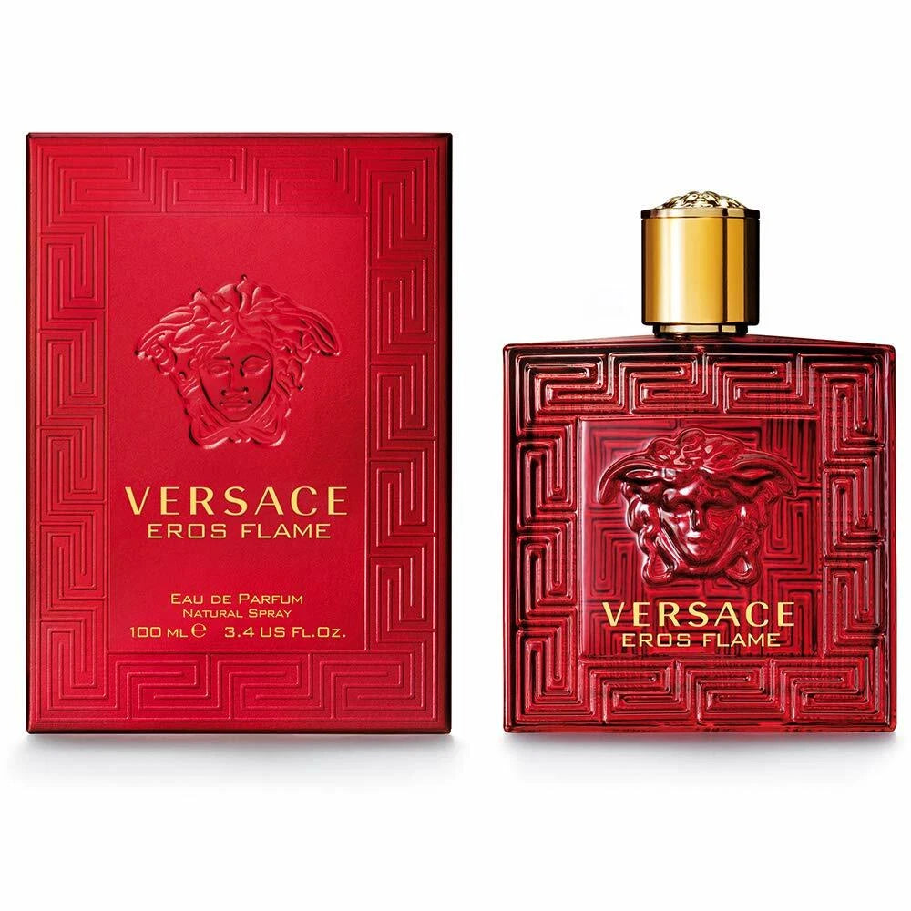 Versace Eros Flame Eau de Parfum (EDP) for Men – 3.4 oz / 100 ml – Authentic Brand New