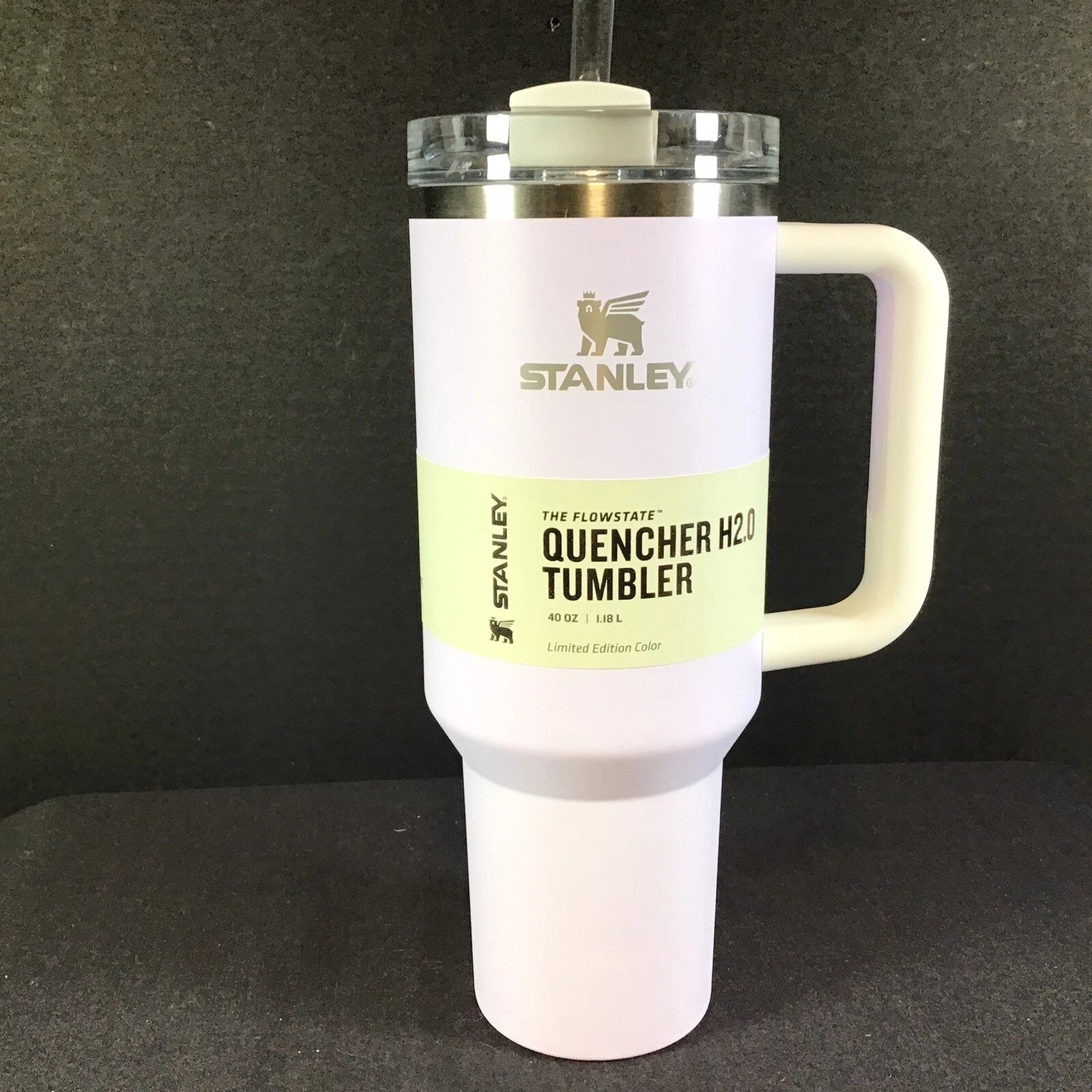 Stanley Quencher H2.0 FlowState Tumbler 40 oz Wisteria Purple | Limited Edition | Insulated Stainless Steel Cup | Brand New