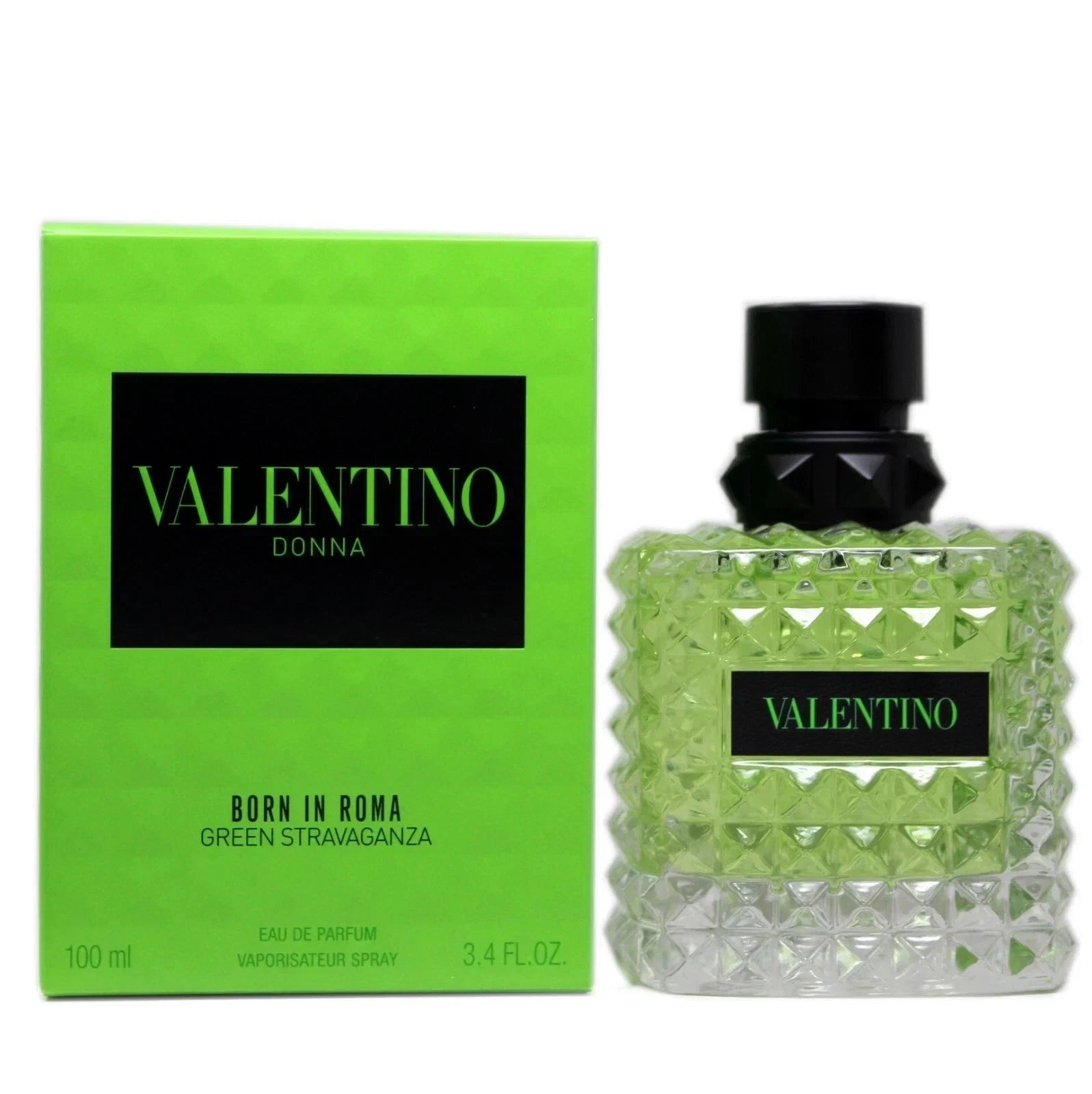 Valentino Donna Born In Roma Green Stravaganza Eau de Parfum for Women – 3.4 oz (100 mL) – New Sealed