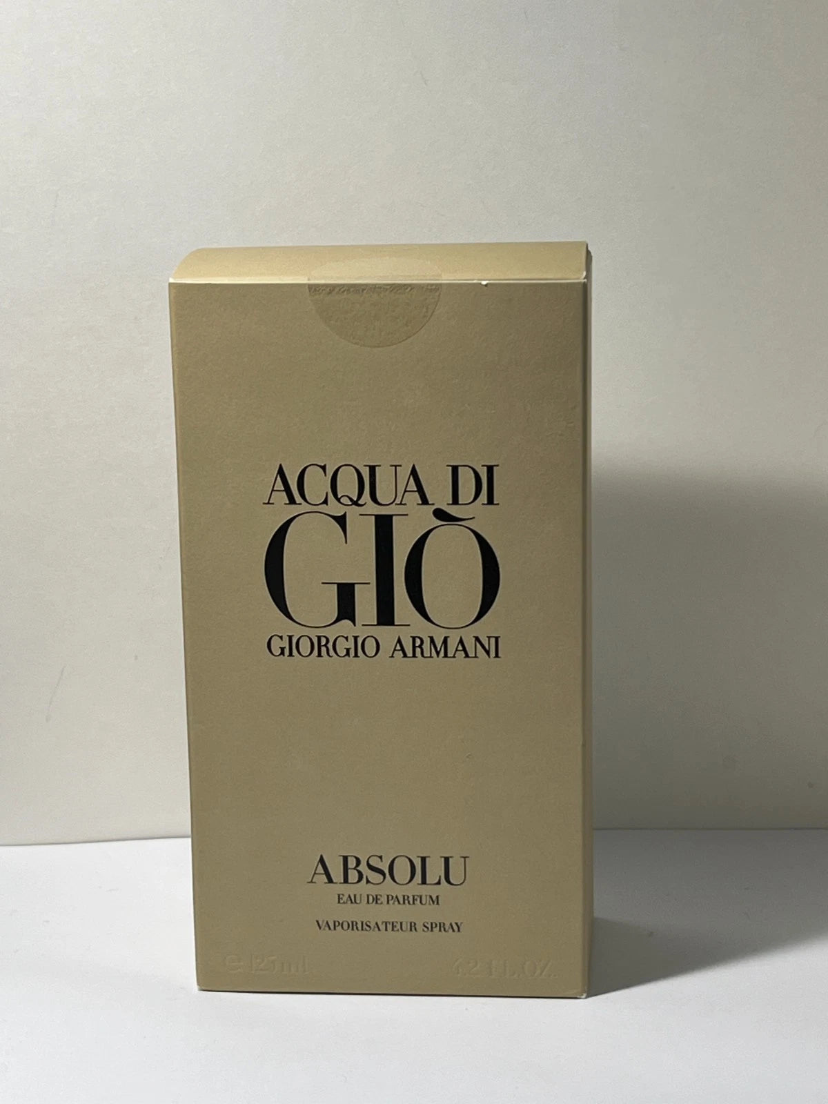 Giorgio Armani Acqua Di Giò Absolu Eau de Parfum Spray for Men – 4.2 oz (125 mL) – New Sealed
