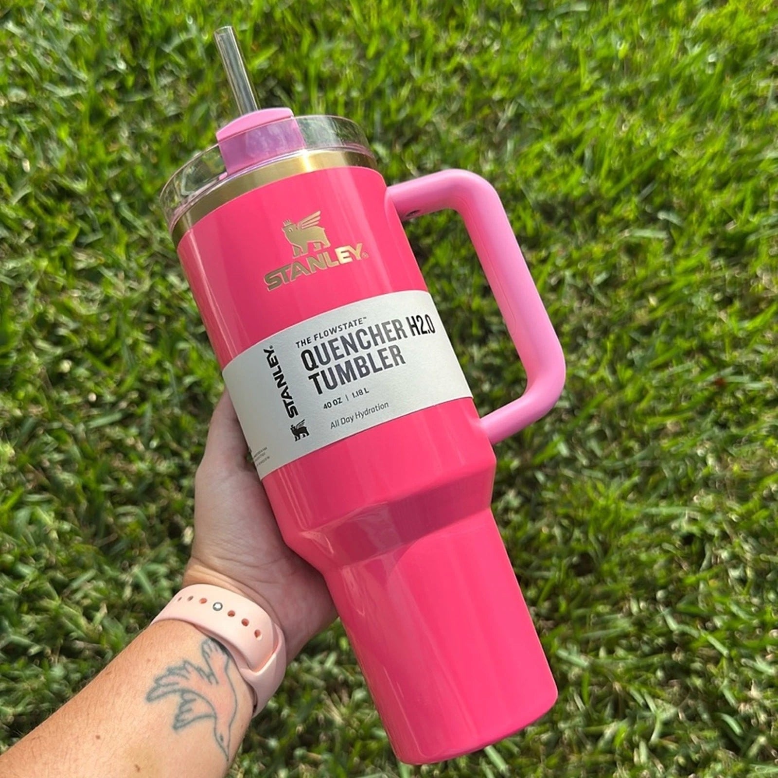 NIB Stanley 40oz Adventure Quencher 2.0 Tumbler – Pink Parade Insulated Stainless Steel Cup