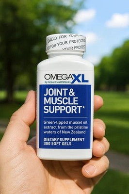 OmegaXL 300 Count Softgels – Joint & Muscle Health Support – Small Easy-to-Swallow Softgels