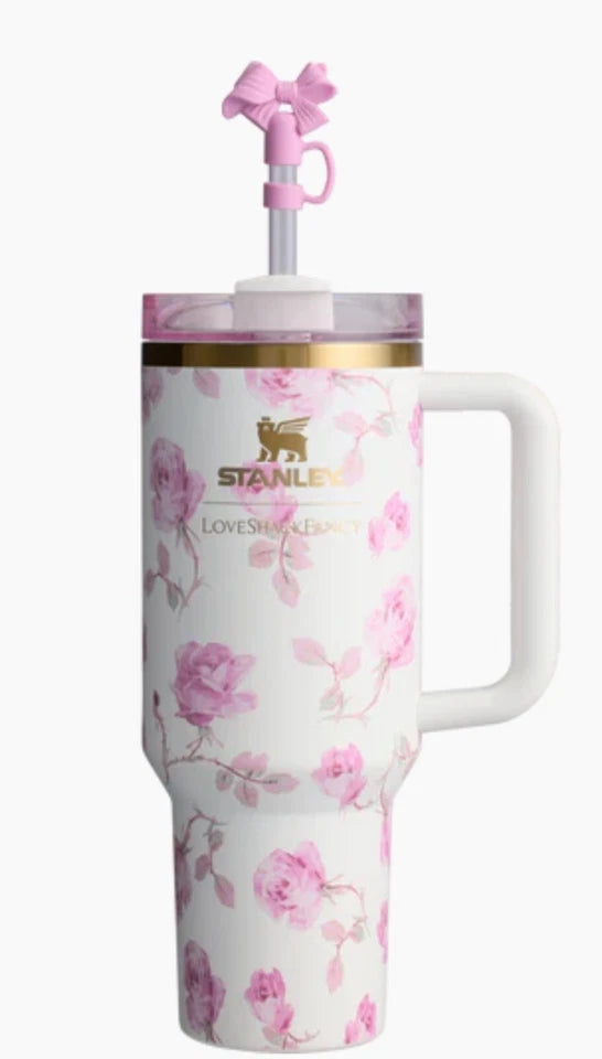 The Stanley x LoveShackFancy Quencher 40 oz Insulated Tumbler – Limited Edition Travel Cup