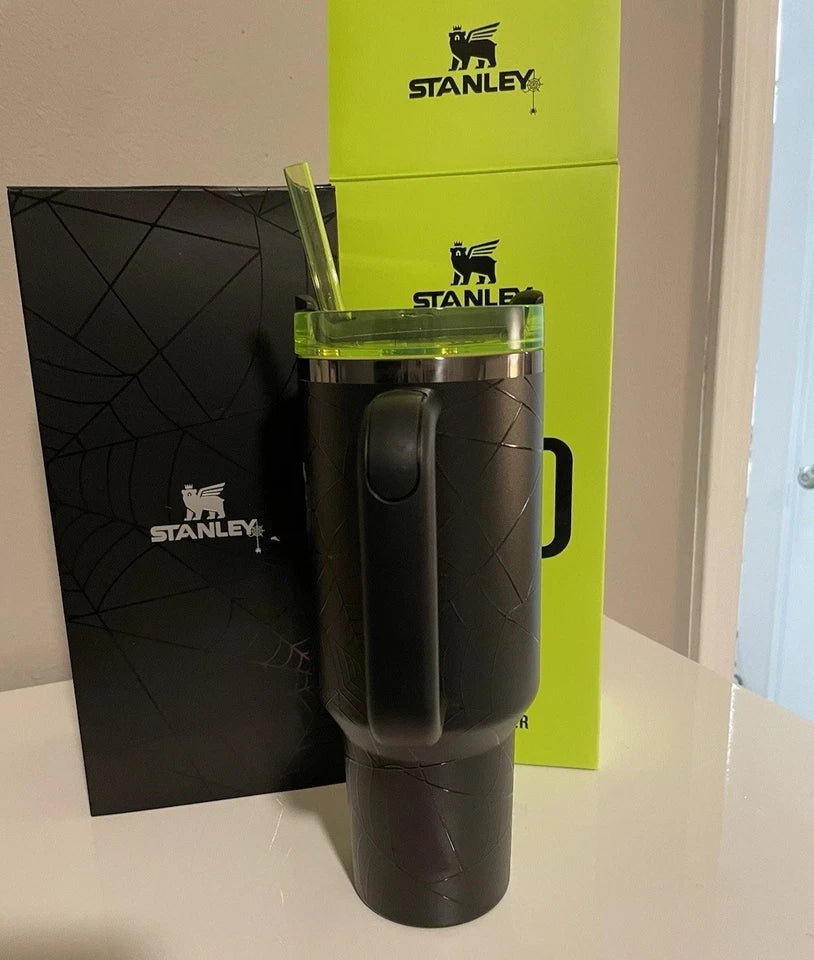 Stanley Web Glow 40 oz Halloween 2024 Quencher Tumbler – Brand New with Box & Tags