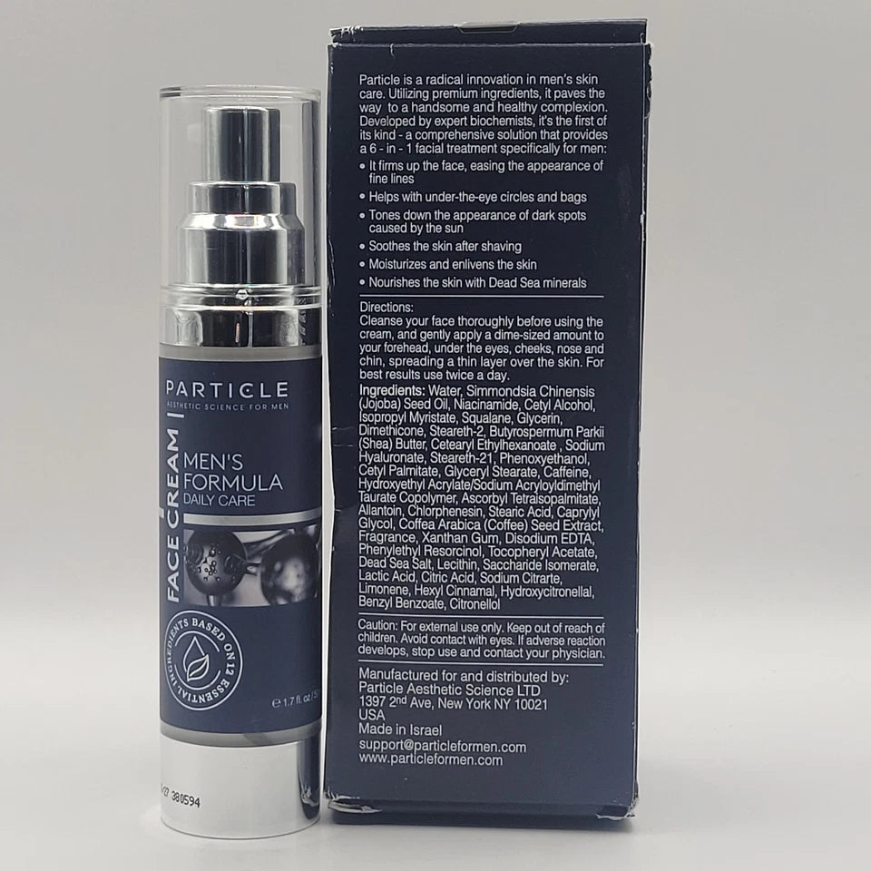 Particle Face Cream Men's Formula 6-in-1 Anti-Aging Moisturizer – 1.7 oz (50 ml)