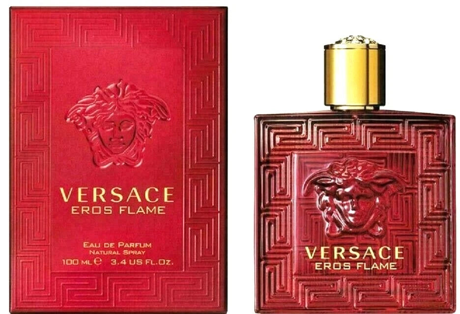 Versace Eros Flame Eau de Parfum Spray for Men 100ml (3.4 fl oz) – Brand New in Box