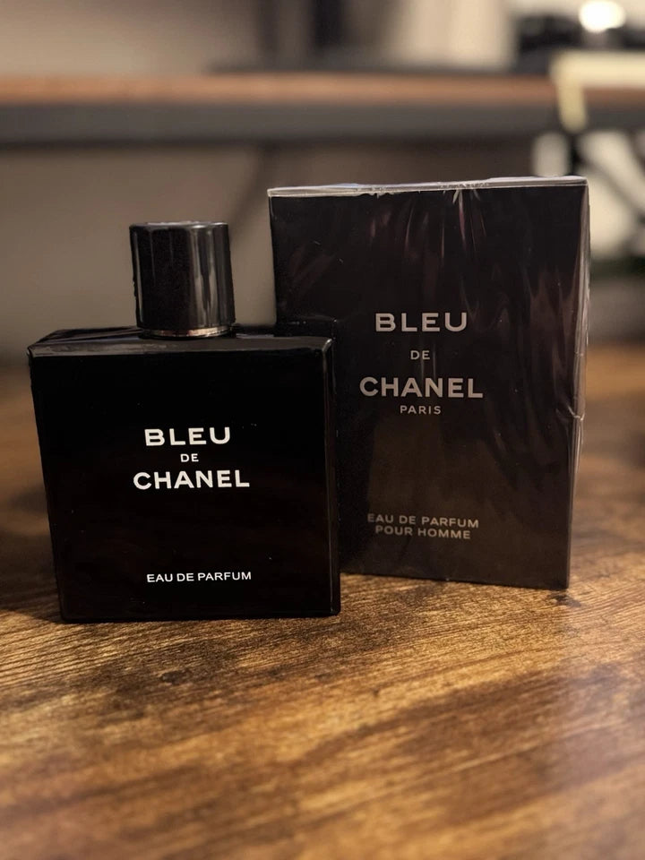 CHANEL Bleu de CHANEL Eau de Parfum Spray for Men – 3.4 fl oz (100 mL) – New Sealed