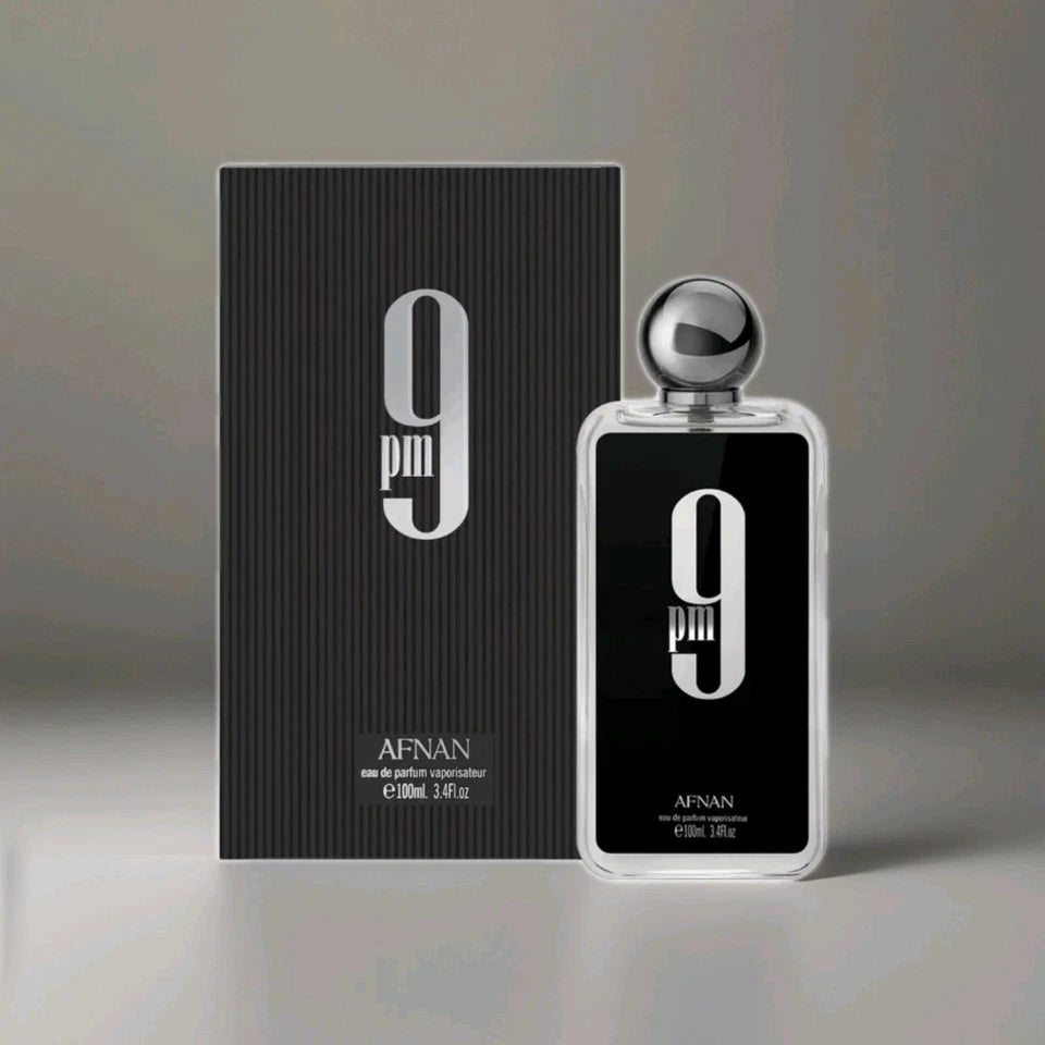Afnan 9PM Eau de Parfum 3.4 fl oz (100ml) | Unisex EDP Spray | Brand New | 100% Genuine