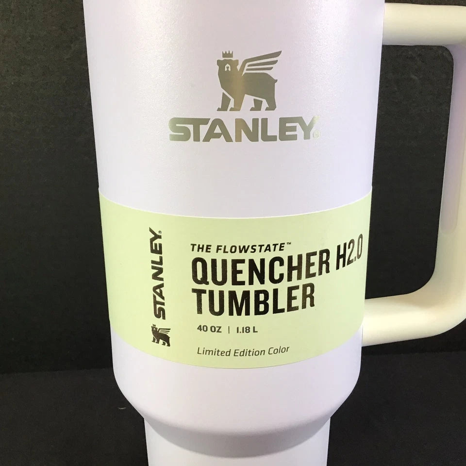 Stanley Quencher H2.0 FlowState Tumbler 40 oz Wisteria Purple | Limited Edition | Insulated Stainless Steel Cup | Brand New
